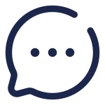 Chat Round Dots SVG Icon